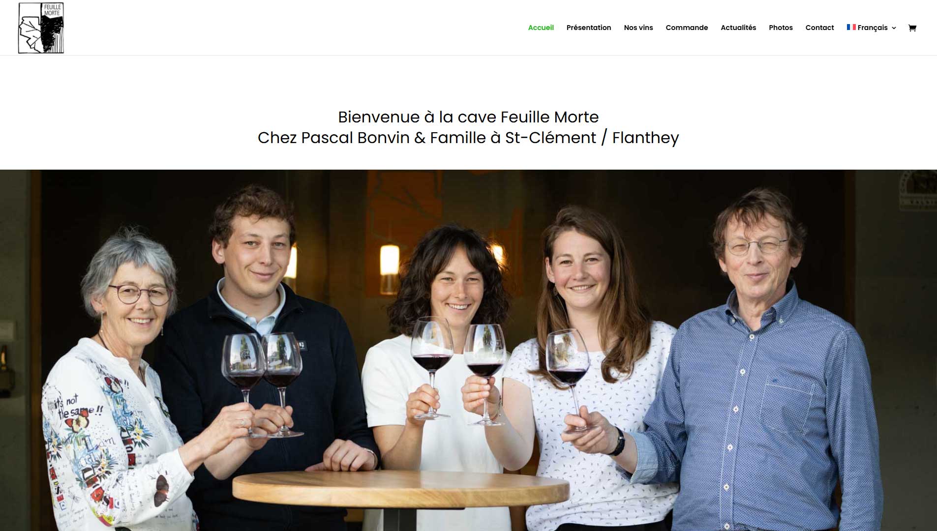 Homepage Cave Feuille Morte